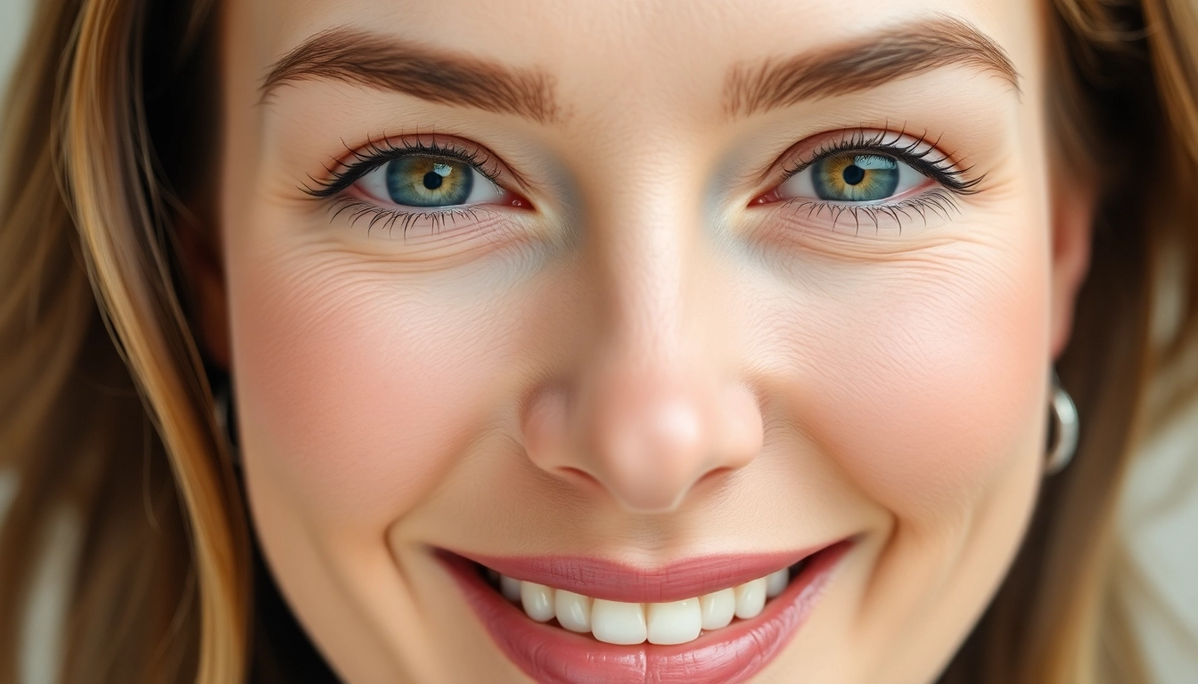 Smooth, youthful eyes after Oberlidstraffung Zürich; a natural, rejuvenated look with minimal incision scars.